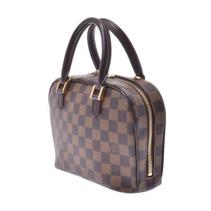 Louis Vuitton Handbag Saria Damier Brown Canvas